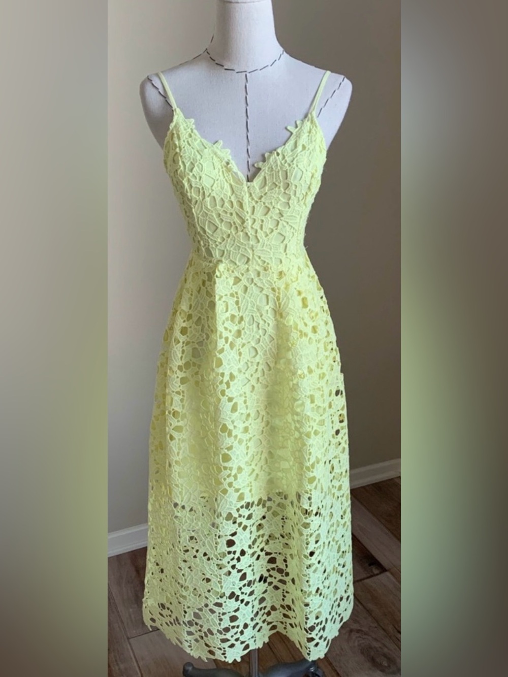 ASTR The Label Lace Cocktail Dress